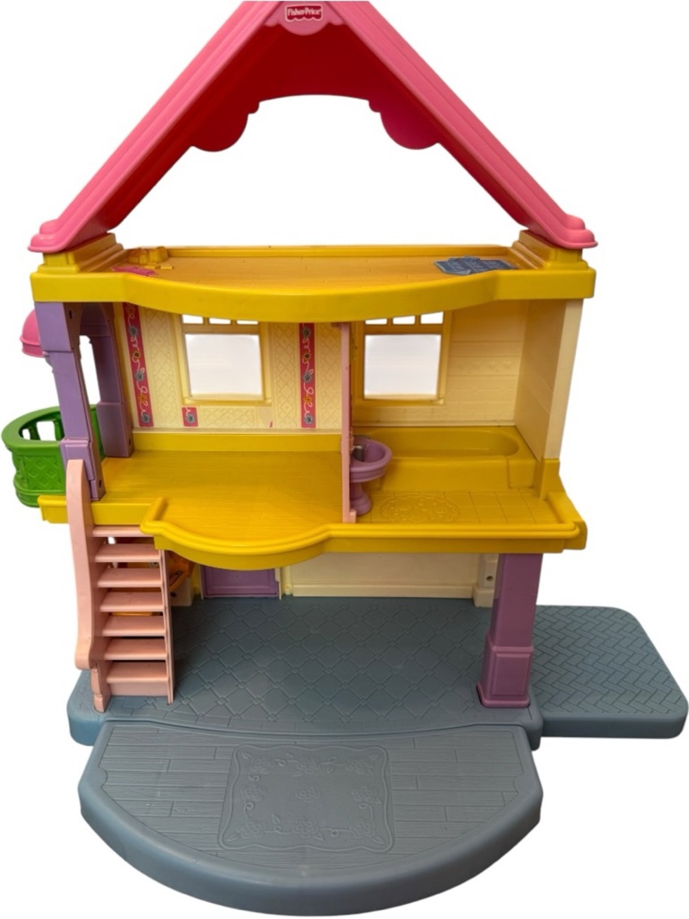 2005 Fisher Price Loving Family MY FIRST HOME Dollhouse Pretend Toy House - Picture 4 of 16